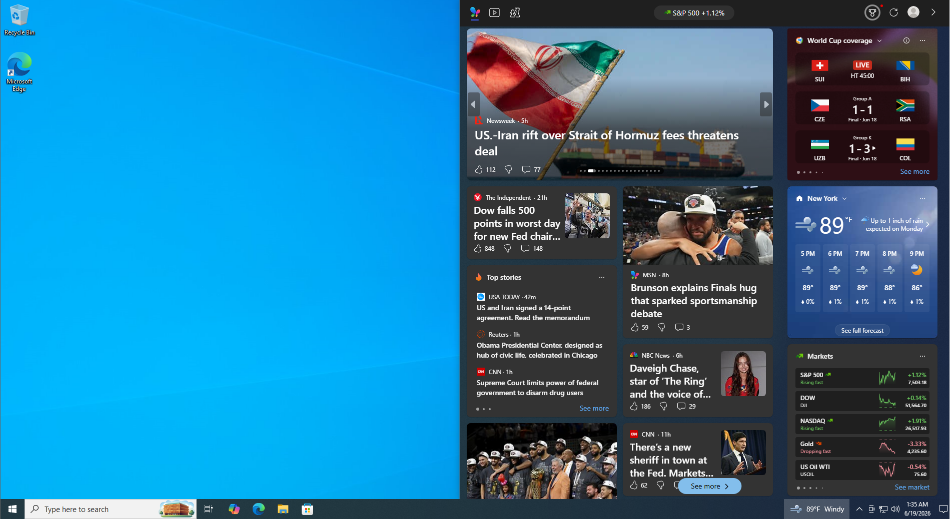 Sorry Microsoft, Windows 10 taskbar is still better than Windows 11, and here’s why News-and-Interests-in-Windows-10.png