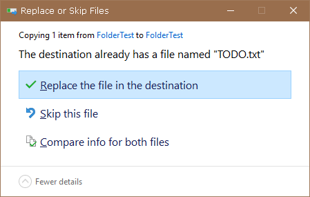 The Copy and Replace Dialog does not work as expected. nkmJm.png