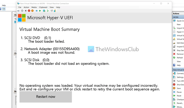 Fix No operating system was loaded error in Hyper-V no-operating-system-was-loaded.png