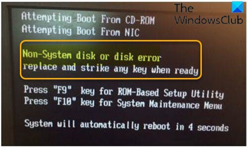 Fix Non-system disk or disk error Black screen on Windows 10 Non-system-disk-or-disk-error-black-screen.jpg