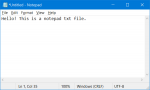 Notepad gets UTF-8 Encoding, increased MAX_PATH Limit, new Keyboard Shortcuts Notepad-1903-150x90.png