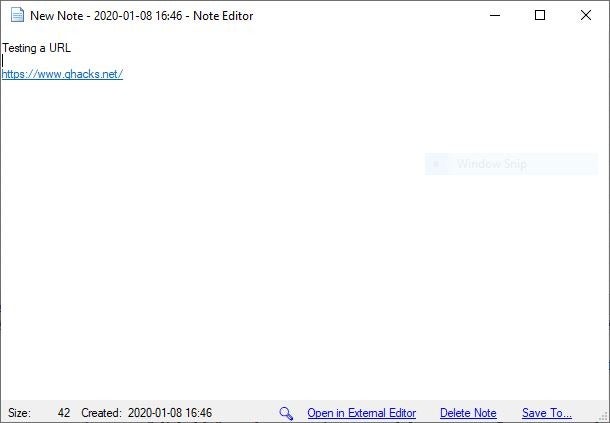 Notes is a simple and free note-taking application for Windows Notes-editor.jpg