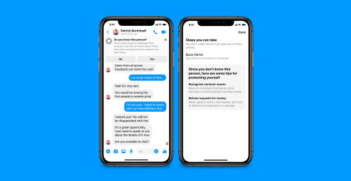 Facebook Messenger now helps to prevent unwanted contacts and scams NRP-MSGR-SafetyTips_B003.jpg