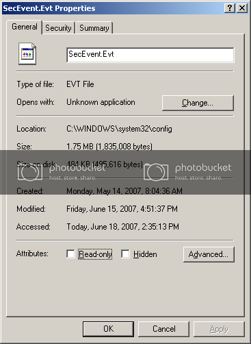Disable NTFS Compression, but only for new files NTFSCompressEventLog.png
