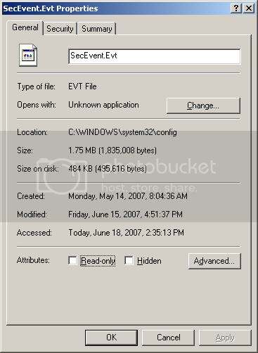 Windows log event NTFSCompressEventLog.png
