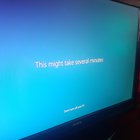 It's been stuck at this screen for about an hour and a half trying to install windows 10 on... nuOWpN1MBy8XG-XU8j0xtgGCk3fSMwsrxRreX0TkKC8.jpg