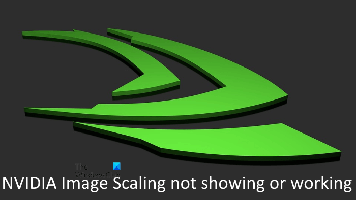 NVIDIA Image Scaling not showing or working in Windows 11/10 NVIDIA-Image-Scaling-not-showing-or-working.png