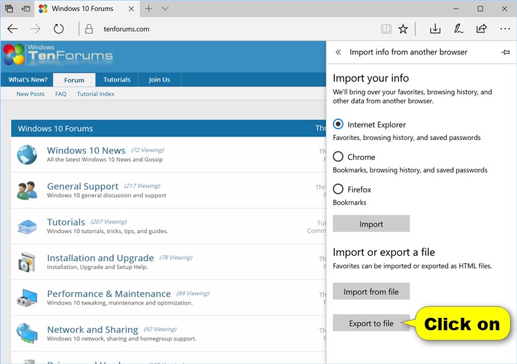 Stored Favorites/Bookmarks in Chromium Edge obo7Z.jpg