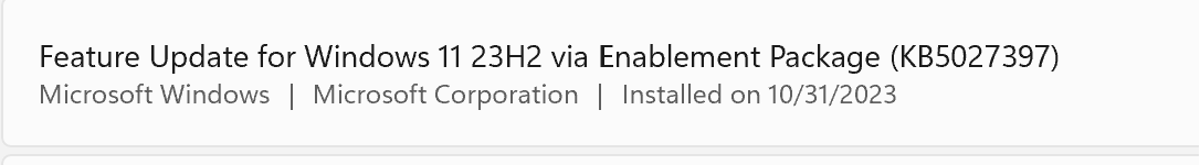 KB5032190 OS Builds 22621.2715 and 22631.2715- Public Release of Windows 23H2 ODXDEaZALSZ8nu%2fgiLIw7%2fR2UrmeyilMpsN5OUCuf9YTUkg1YTHti2pehreBWoGoNa1qUefe1KhktqZnFLAull1SQ%3d.png