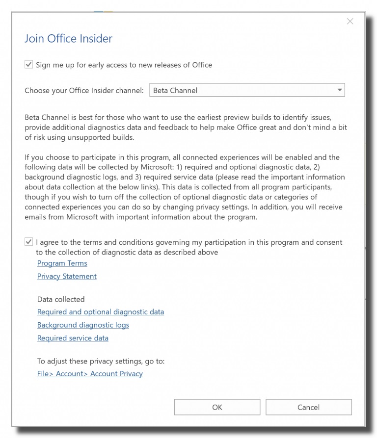 Microsoft starts testing new Office UI for Windows 11 and Windows 10 Office-beta-channel.jpg