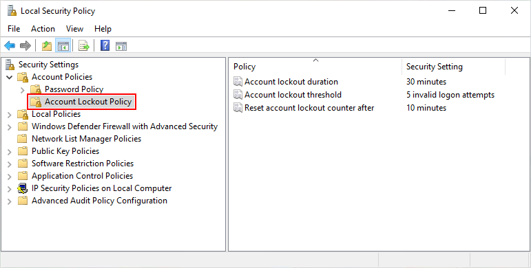 Is there an equivalent to the 'Account lockout threshold' security policy setting for... ogjGE.png