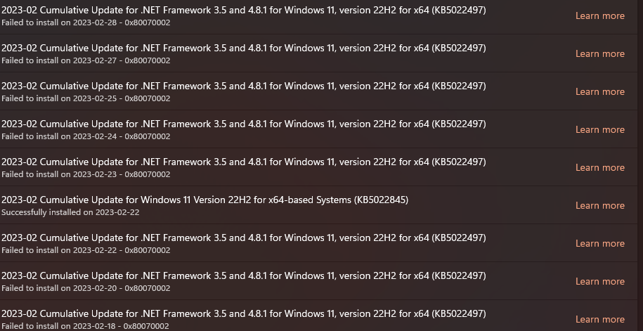 KB5025239 Install error - 0x80070002 ohcAr8OOgh%2f2G8vZGfqi3UEGaaEjVrKb6WKPfGMR%2bWh%2bX9QYDx5xti9xuYMP%2flEN%2bDiybd7Q4vq3L93h6ZA%3d.png