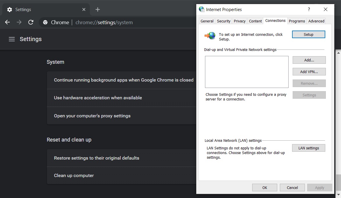 Chromium browsers to support deeper integration with Windows 10 Old-Proxy-setting.jpg