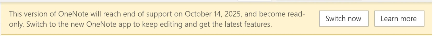 Legacy OneNote for Windows 10 app is retiring on October 14, 2025 one-note-migrate.jpg