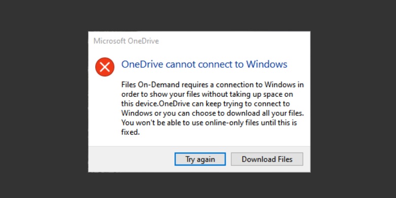 Windows 10 May 2020 Update breaks down another feature OneDrive-error.jpg