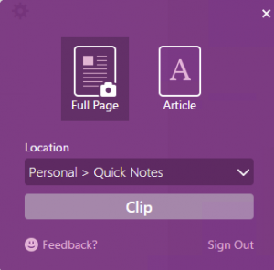 Can I save screen clipper copied winodws at JPEG instead of PNG by any chance? OneNote-Clipper-2.0-1-300x296.png