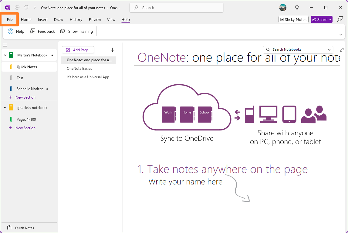Microsoft discontinues OneNote for Windows 10, asks users to migrate to OneNote on Windows onenote-windows-old-new.png