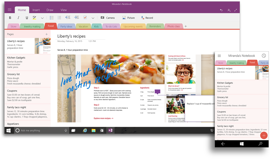 Office Word and Powerpoint no longer displaying pictures correctly. OneNote_UI_900x530.png