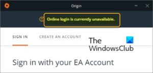 Fix Online login is currently unavailable – Origin error on Windows 10 Online-login-is-currently-unavailable-300x144.jpg