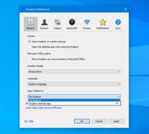 How to open Dropbox files & folders in File Explorer in Windows 10 open-dropbox-files-in-file-explorer-1-300x271.jpg
