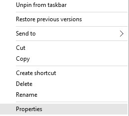 Admin User disappeared with desktop files when selecting hidden files open-properties.jpg