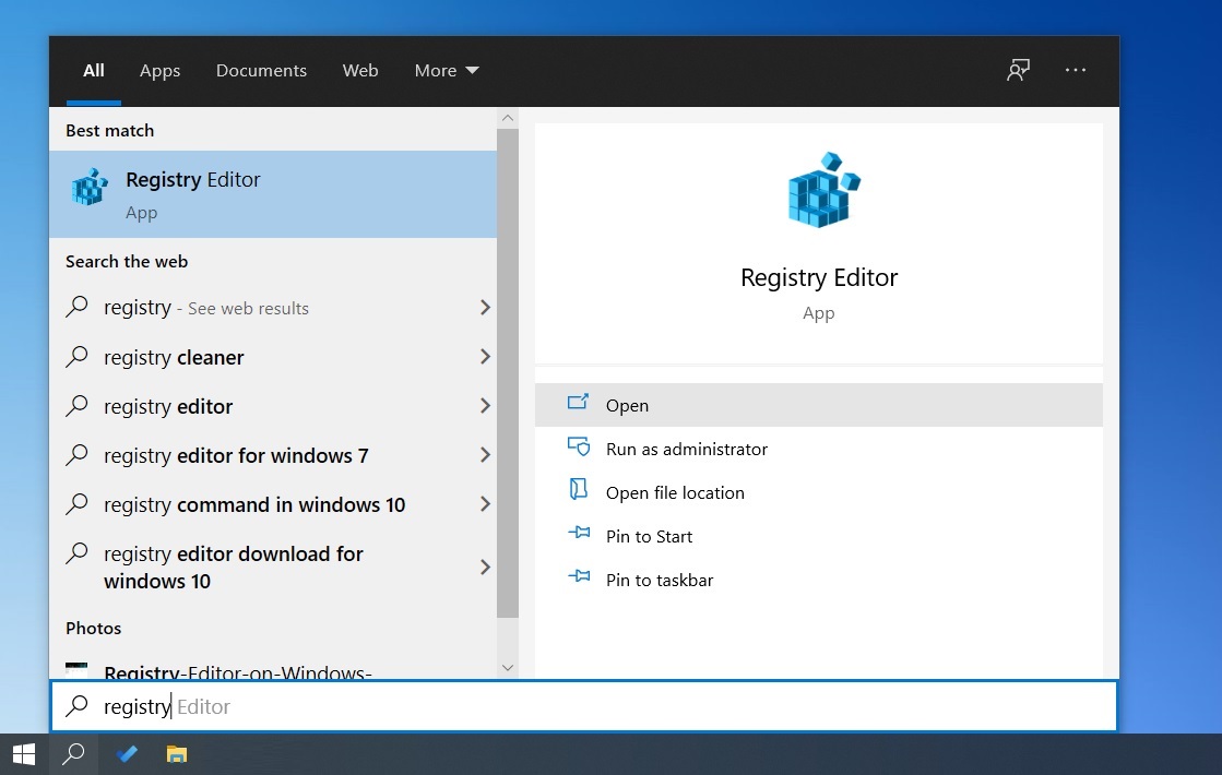 Microsoft confirms Windows 10 bug causes internet connectivity issues Open-Registry-Editor.jpg