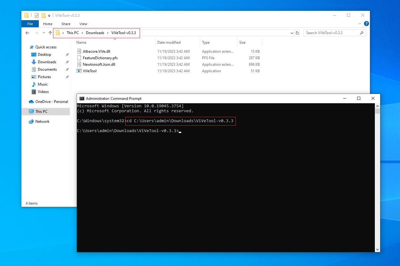 How to enable Microsoft Copilot on Windows 10 Open-ViveTool-using-Command-Prompt.jpg