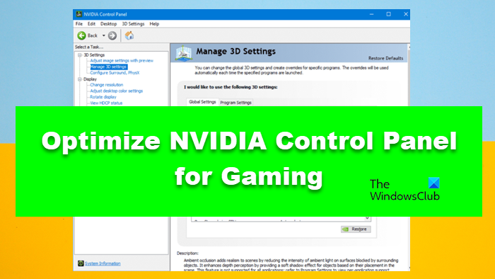 Optimize NVIDIA Control Panel: Best settings for gaming performance Optimize-NVIDIA-Control-Panel-for-Gaming.png
