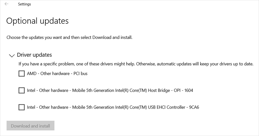 Don’t use Windows 10’s ‘Optional Updates’ if you want a stable system Optional-updates.jpg