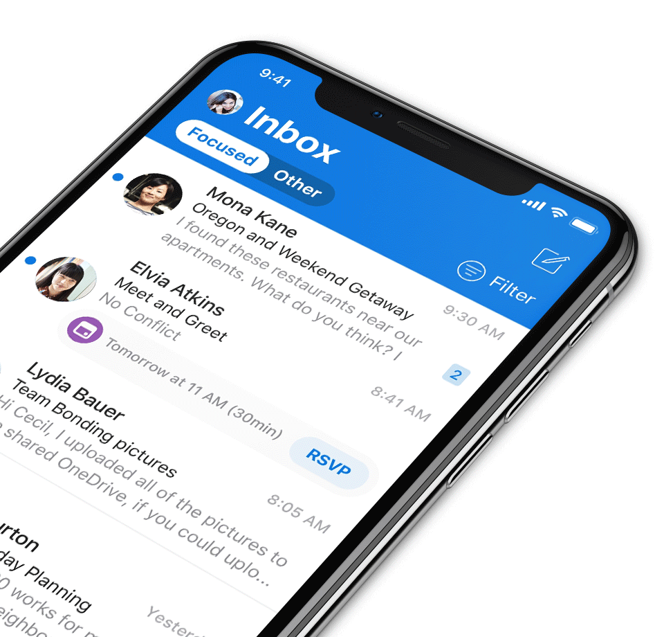 Outlook mobile for iOS and Android is rolling out Dark Mode Outlook-2b-1.gif