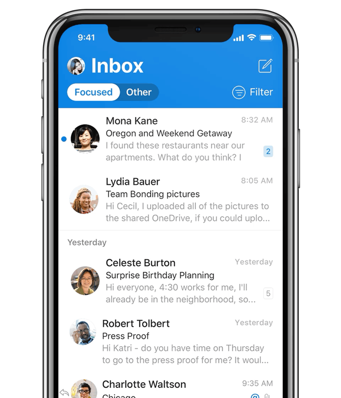 New Outlook mobile design for iOS and Android Outlook-3b-1.gif