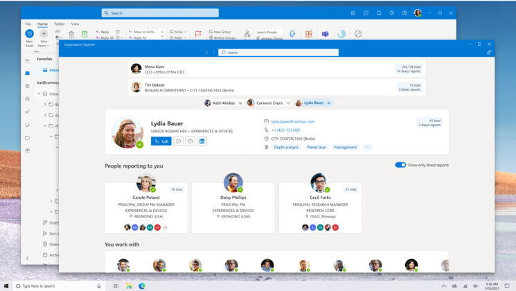 Our first look at new Outlook app for Windows 10 with rounded corners Outlook-app-745x420.jpg