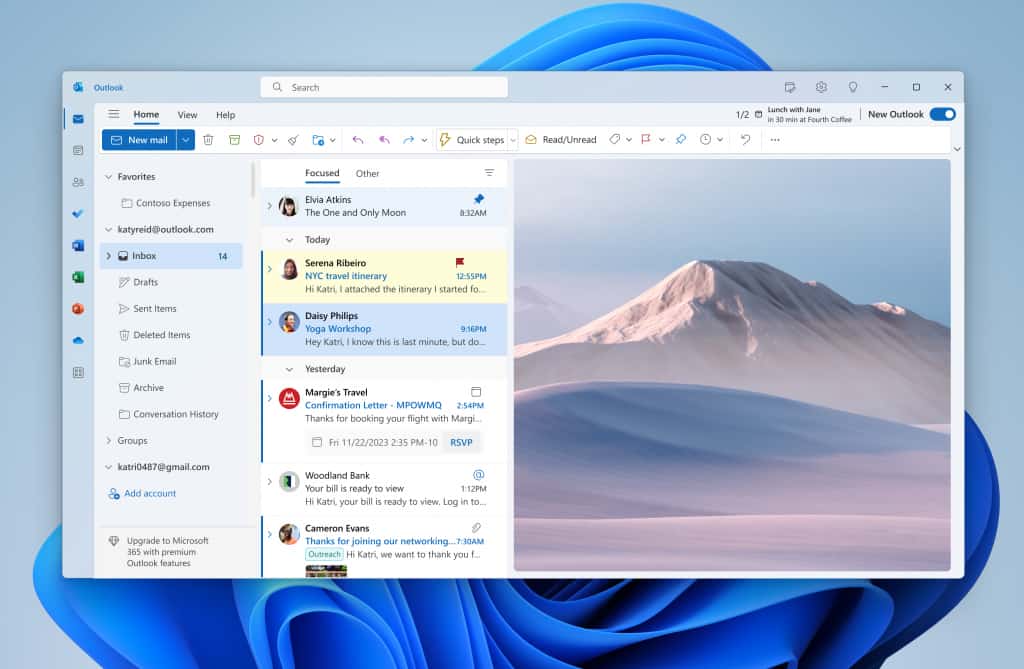 Microsoft brings new Outlook for Windows and Windows Copilot for all Windows Dev Channel users Outlook-for-Windows-is-now-an-inbox-app.jpg