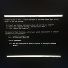 Anyone know how to fix this I got the blue screen from trying to get into windows... P1yv5fpXfWq8hiSzLf-LexxTKCcXjGVP2eU-492UkWs.jpg