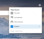 Change New Tab Page Layout in the new Microsoft Edge Page-Layout-Microsoft-Edge-150x133.png