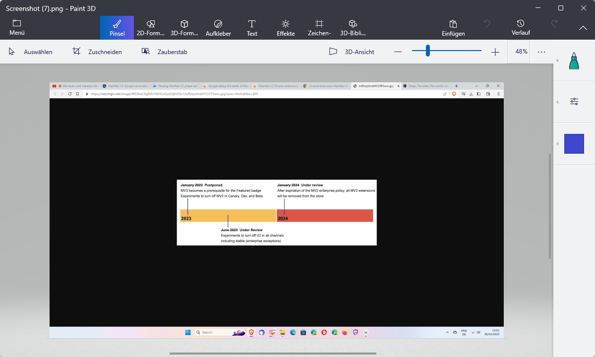 Today marks the end of Microsoft Paint 3D - but not for everyone paint-3d-interface.png