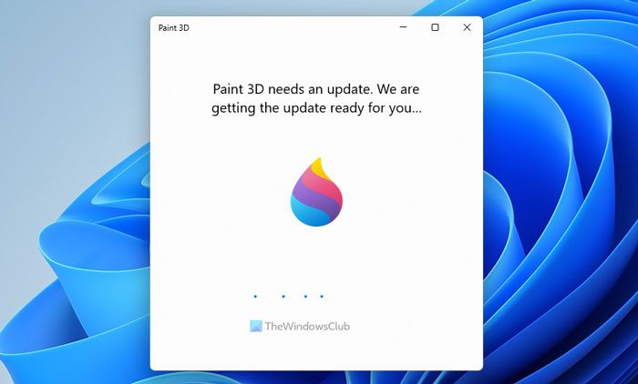 Paint 3D stuck at We are getting the update ready for you paint-3d-stuck-we-are-getting-update-ready.jpg