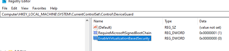 Device/Credential Guard are not Compatible - Virtualization pastedImage_6.png