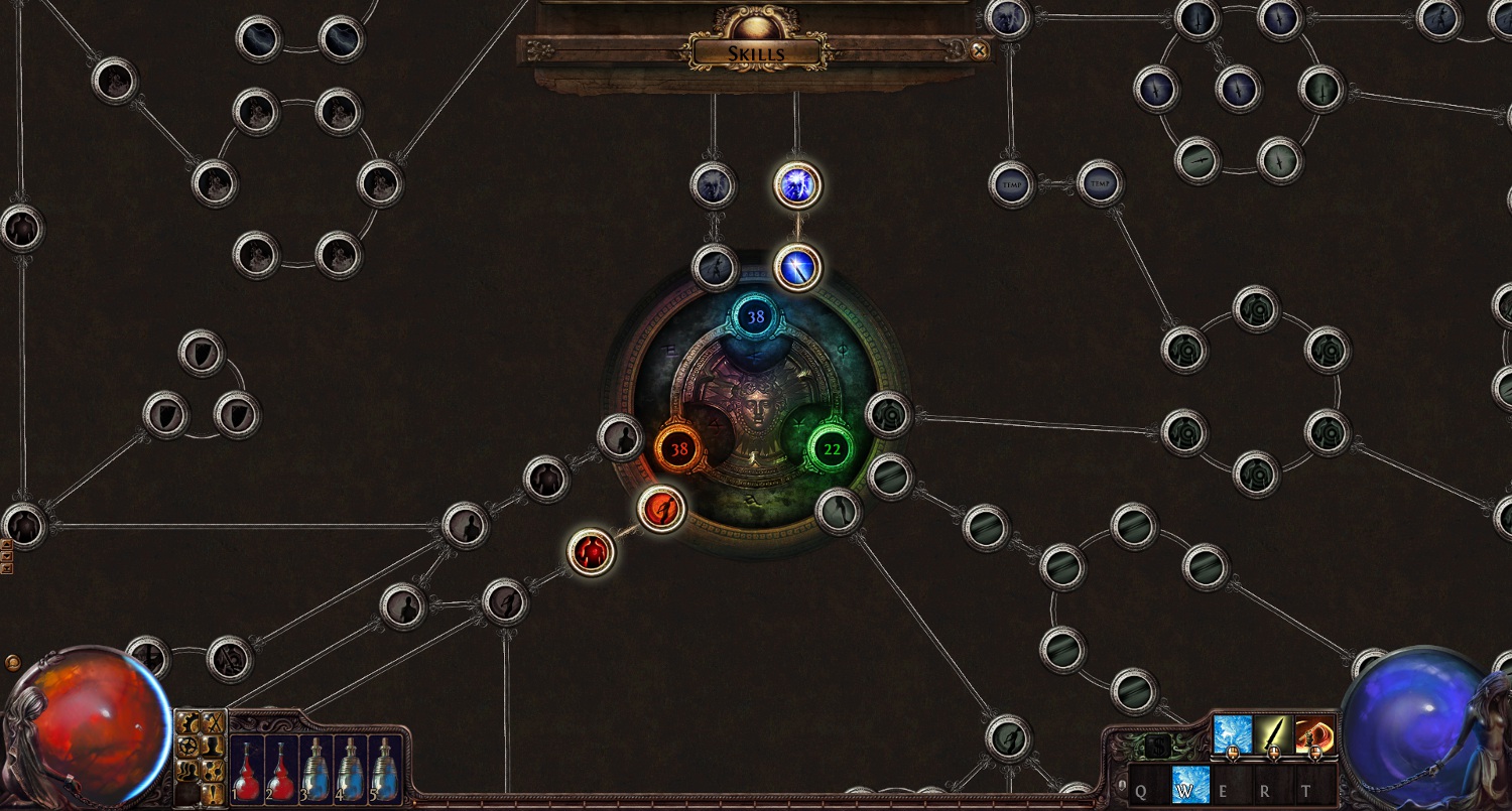 PC restarts itself when playing or exiting Path of Exile 2 Path+of+Exile+Passive+skills.jpg