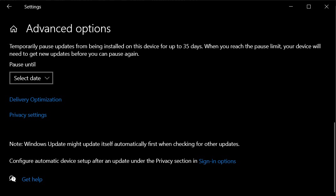 Windows 10 KB5001649 fails to install with 0x80070541 error Pause-Windows-Updates.jpg
