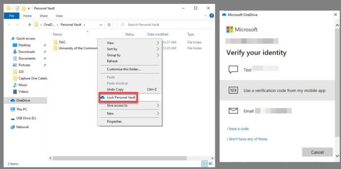 How to protect Files or Folders from being deleted accidentally in Windows 10 Personal-Vault-Works.jpg