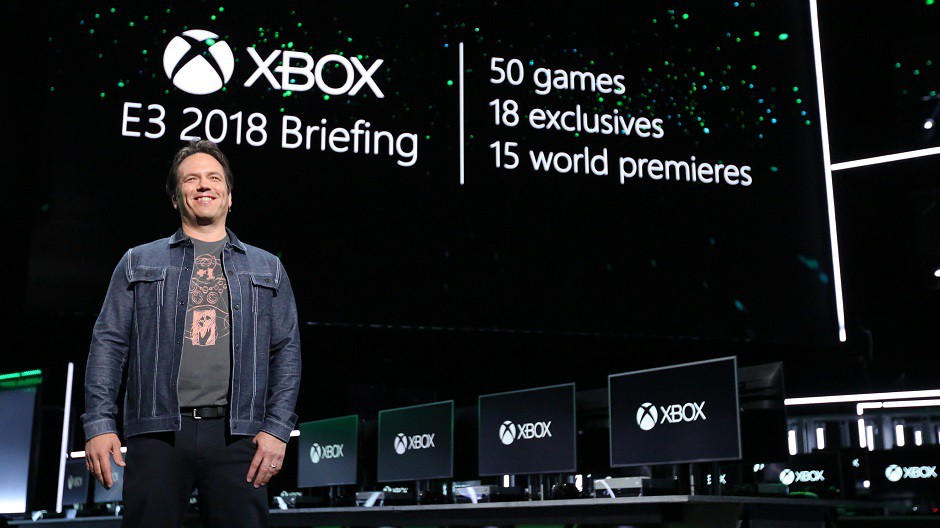 Looking Back on a Banner Year for Xbox and a Glimpse at What is Ahead Phil-Spencer-Head-of-Gaming-at-Microsoft-onstage-at-Xbox-E3-2018-Briefing_940x528-hero.jpg