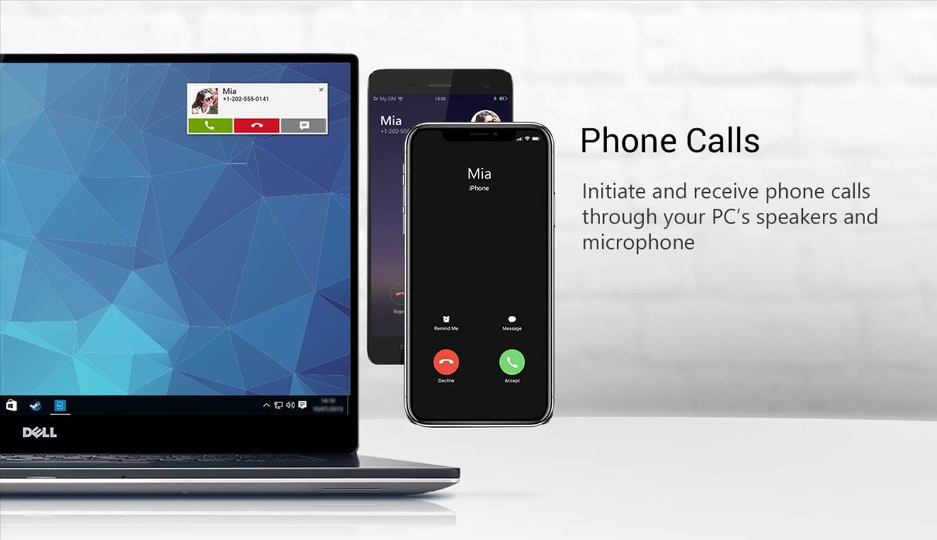 Dell’s Mobile Connect app is now available for all Windows 10 PCs Phone-and-PC-integration.jpg