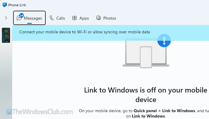 Phone Link not receiving messages or showing sent messages Phone-Link-not-receiving-messages.png