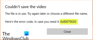 Fix Photos app error 0x80070020 on Windows 10 Photos-app-error-0x80070020-2-300x128.png