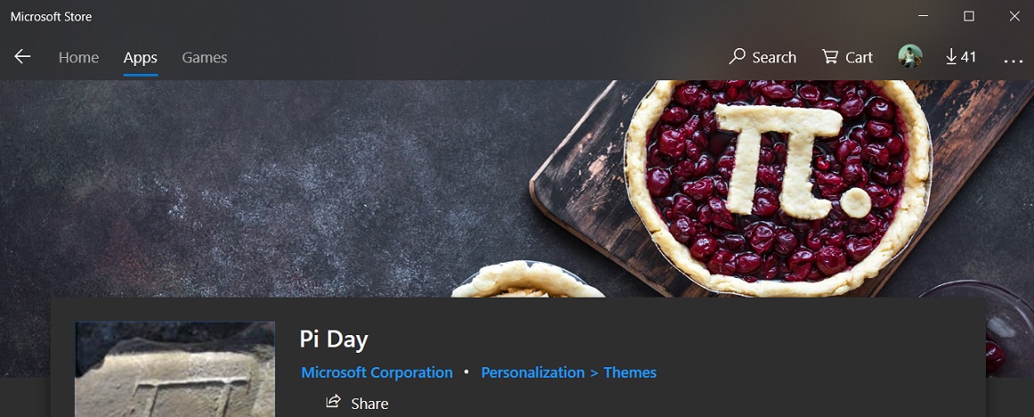 Microsoft publishes new wallpapers for Windows 10 devices Pi-Day-Store.jpg