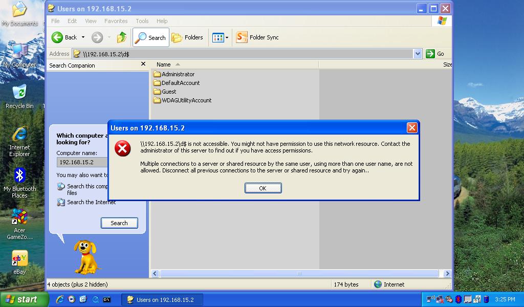 Can't share local drive on Win10 with authentication method pic1.jpg