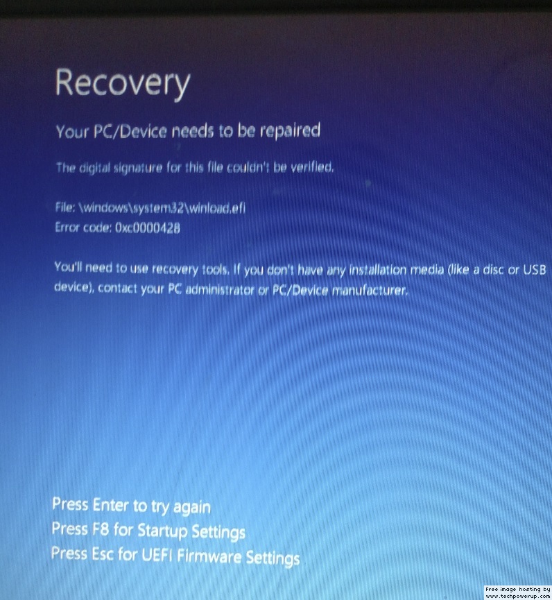 Windows 10 keeps rebooting on the booting screen. It does this for automatic repair mode as... pict.jpg