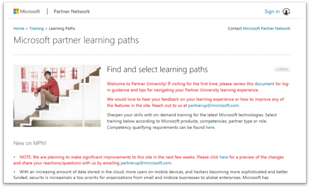 Partner portal empty besides insights tab Picture1-5.png