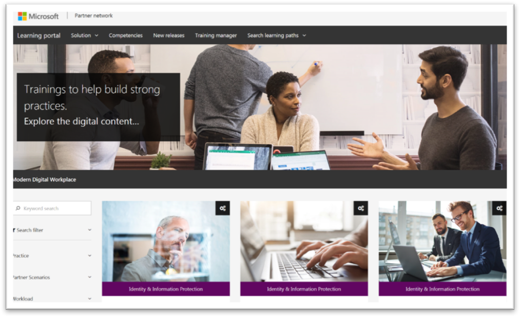 Partner portal empty besides insights tab Picture5-1.png